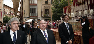 Leandro Esteban afirma que el Corpus representa un gran ejemplo en la preservación de las tradiciones de Castilla-La Mancha