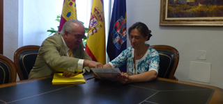 La presidenta de la Diputación mantiene reuniones de trabajo con los alcaldes de Cogolludo e Irueste