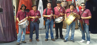 La Diputación llevará al grupo de dulzainas 