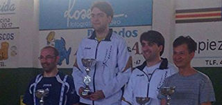 Gonzalo Domínguez, campeón regional absoluto de esgrima