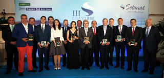 Fotografía de los premiados de 2013.