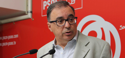 Fernando Mora, portavoz de Sanidad del Grupo Parlamentario Socialista.
