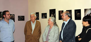 José Luis Romanillos, según el fotógrafo Víctor Vidal en Sigüenza