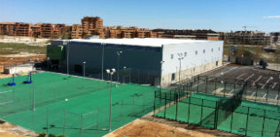 Yebes dispondrá de un campo de fútbol de césped artificial y una pista de atletismo de seis calles
