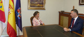 La presidenta de la Diputación se reúne con el nuevo director del Centro Asociado de la UNED en Guadalajara
