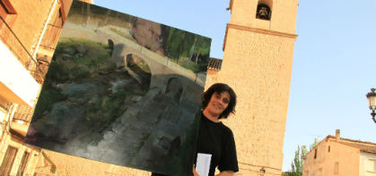 Irene Cuadrado gana la decimotercera edición del Concurso de Pintura Rápida de Trillo