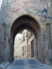 Arco Arrebatacapas en Atienza Arco Arrebatacapas en Atienza